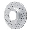 830-76096L Geoperformance Drilled/Slotted Brake Rotor, 1984-1995 Lexus/Toyota/Scion, Position: Front Left - image 4