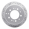 830-76113L Geoperformance Drilled/Slotted Brake Rotor, 1998-2007 Lexus/Toyota/Scion, Position: Rear Left - image 1