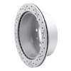 830-76113L Geoperformance Drilled/Slotted Brake Rotor, 1998-2007 Lexus/Toyota/Scion, Position: Rear Left - image 4