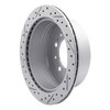 830-76113R Geoperformance Drilled/Slotted Brake Rotor, 1998-2007 Lexus/Toyota/Scion, Position: Rear Right - image 4