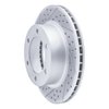 830-76121L Geoperformance Drilled/Slotted Brake Rotor, 1995-2004 Lexus/Toyota/Scion, Position: Front Left - image 2
