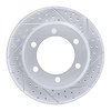 830-76121R Geoperformance Drilled/Slotted Brake Rotor, 1995-2004 Lexus/Toyota/Scion, Position: Front Right - image 1