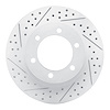 830-76123L Geoperformance Drilled/Slotted Brake Rotor, 1995-2004 Lexus/Toyota/Scion, Position: Front Left - image 1