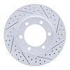 830-76123R Geoperformance Drilled/Slotted Brake Rotor, 1995-2004 Lexus/Toyota/Scion, Position: Front Right - image 1