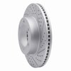 830-76124R Geoperformance Drilled/Slotted Brake Rotor, 2000-2007 Lexus/Toyota/Scion, Position: Front Right - image 2