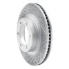 830-76126L Geoperformance Drilled/Slotted Brake Rotor, 2003-2009 Lexus/Toyota/Scion, Position: Front Left - image 2