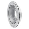 830-76127L Geoperformance Drilled/Slotted Brake Rotor, 2001-2009 Lexus/Toyota/Scion, Position: Rear Left - image 4