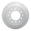 830-76127R Geoperformance Drilled/Slotted Brake Rotor, 2001-2009 Lexus/Toyota/Scion, Position: Rear Right - image 1