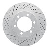 830-76128L Geoperformance Drilled/Slotted Brake Rotor, Fits Select Lexus/Toyota/Scion, Position: Front Left - image 1