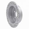 830-76130L Geoperformance Drilled/Slotted Brake Rotor, 2004-2009 Lexus/Toyota/Scion, Position: Rear Left - image 4