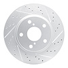 830-76135R Geoperformance Drilled/Slotted Brake Rotor, 2006-2018 Multiple Makes/Models, Position: Front Right - image 1