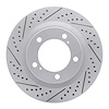 830-76136L Geoperformance Drilled/Slotted Brake Rotor, Fits Select Lexus/Toyota/Scion, Position: Front Left - image 1