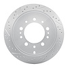 830-76137L Geoperformance Drilled/Slotted Brake Rotor, Fits Select Lexus/Toyota/Scion, Position: Rear Left - image 1