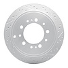 830-76137R Geoperformance Drilled/Slotted Brake Rotor, Fits Select Lexus/Toyota/Scion, Position: Rear Right - image 1
