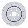 830-76138R Geoperformance Drilled/Slotted Brake Rotor, Fits Select Lexus/Toyota/Scion, Position: Front Right - image 1