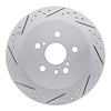 830-76139L Geoperformance Drilled/Slotted Brake Rotor, 2008-2013 Lexus/Toyota/Scion, Position: Rear Left - image 1