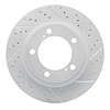 830-76140R Geoperformance Drilled/Slotted Brake Rotor, 2008-2021 Lexus/Toyota/Scion, Position: Front Right - image 1