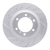 830-76142L Geoperformance Drilled/Slotted Brake Rotor, Fits Select Lexus/Toyota/Scion, Position: Front Left - image 1