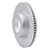 830-76142L Geoperformance Drilled/Slotted Brake Rotor, Fits Select Lexus/Toyota/Scion, Position: Front Left - image 2