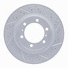 830-76142R Geoperformance Drilled/Slotted Brake Rotor, Fits Select Lexus/Toyota/Scion, Position: Front Right - image 1