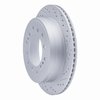 830-76143R Geoperformance Drilled/Slotted Brake Rotor, Fits Select Lexus/Toyota/Scion, Position: Rear Right - image 2