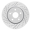 830-76153L Geoperformance Drilled/Slotted Brake Rotor, Fits Select Lexus/Toyota/Scion, Position: Front Left - image 1