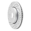 830-76153L Geoperformance Drilled/Slotted Brake Rotor, Fits Select Lexus/Toyota/Scion, Position: Front Left - image 2