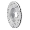 830-76153R Geoperformance Drilled/Slotted Brake Rotor, Fits Select Lexus/Toyota/Scion, Position: Front Right - image 4