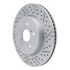830-76155R Geoperformance Drilled/Slotted Brake Rotor, Fits Select Lexus/Toyota/Scion, Position: Front Right - image 2
