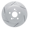 830-76156L Geoperformance Drilled/Slotted Brake Rotor, Fits Select Lexus/Toyota/Scion, Position: Rear Left - image 1