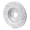 830-76158L Geoperformance Drilled/Slotted Brake Rotor, Fits Select Lexus/Toyota/Scion, Position: Front Left - image 4