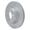 830-76162R Geoperformance Drilled/Slotted Brake Rotor, Fits Select Lexus/Toyota/Scion, Position: Front Right - image 2
