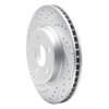 830-79010L Geoperformance Drilled/Slotted Brake Rotor, Fits Select Maserati, Position: Rear Left - image 2