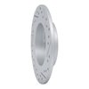 830-80023L Geoperformance Drilled/Slotted Brake Rotor, 1990-1993 Ford/Lincoln/Mercury/Mazda, Position: Rear Left - image 4