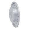 830-80023R Geoperformance Drilled/Slotted Brake Rotor, 1990-1993 Ford/Lincoln/Mercury/Mazda, Position: Rear Right - image 2