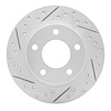830-80029L Geoperformance Drilled/Slotted Brake Rotor, 1993-2003 Ford/Lincoln/Mercury/Mazda, Position: Rear Left - image 1