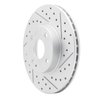 830-80030R Geoperformance Drilled/Slotted Brake Rotor, 1994-2002 Ford/Lincoln/Mercury/Mazda, Position: Front Right - image 2
