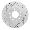 830-80031L Geoperformance Drilled/Slotted Brake Rotor, 1993-1995 Ford/Lincoln/Mercury/Mazda, Position: Front Left - image 1