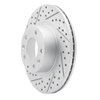 830-80031L Geoperformance Drilled/Slotted Brake Rotor, 1993-1995 Ford/Lincoln/Mercury/Mazda, Position: Front Left - image 2