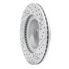 830-80031L Geoperformance Drilled/Slotted Brake Rotor, 1993-1995 Ford/Lincoln/Mercury/Mazda, Position: Front Left - image 4
