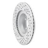 830-80031R Geoperformance Drilled/Slotted Brake Rotor, 1993-1995 Ford/Lincoln/Mercury/Mazda, Position: Front Right - image 4