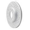 830-80038R Geoperformance Drilled/Slotted Brake Rotor, 2003-2005 Ford/Lincoln/Mercury/Mazda, Position: Front Right - image 2