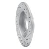 830-80039L Geoperformance Drilled/Slotted Brake Rotor, 2004-2013 Ford/Lincoln/Mercury/Mazda, Position: Rear Left - image 4