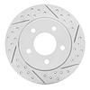 830-80039R Geoperformance Drilled/Slotted Brake Rotor, 2004-2013 Ford/Lincoln/Mercury/Mazda, Position: Rear Right - image 1