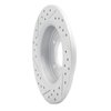 830-80039R Geoperformance Drilled/Slotted Brake Rotor, 2004-2013 Ford/Lincoln/Mercury/Mazda, Position: Rear Right - image 4