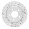 830-80040L Geoperformance Drilled/Slotted Brake Rotor, 2004-2013 Ford/Lincoln/Mercury/Mazda, Position: Rear Left - image 1