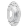 830-80040R Geoperformance Drilled/Slotted Brake Rotor, 2004-2013 Ford/Lincoln/Mercury/Mazda, Position: Rear Right - image 2