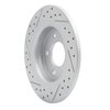 830-80040R Geoperformance Drilled/Slotted Brake Rotor, 2004-2013 Ford/Lincoln/Mercury/Mazda, Position: Rear Right - image 4