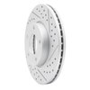 830-80041R Geoperformance Drilled/Slotted Brake Rotor, 2004-2013 Ford/Lincoln/Mercury/Mazda, Position: Front Right - image 2