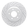 830-80044L Geoperformance Drilled/Slotted Brake Rotor, 2004-2011 Ford/Lincoln/Mercury/Mazda, Position: Rear Left - image 1
